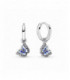 Pendientes Pandora Aros Mariposa Azul - 290778C01