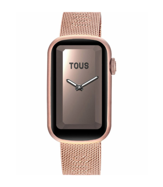 Reloj smartwatch con correa de nylon y correa de silicona negra T-Band