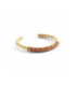 Brazalete Agatha Paris RAfia Rosa y Oro - 2480304-315-TU