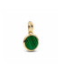 Charm Pandora ME Shine Mini Medallón Grabable Verde - 763389C01