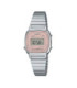 Reloj Casio Vintage Mujer Plateado Esfera Rosa - LA670WEA-4A2EF