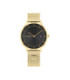 RELOJ TOMMY HILFIGER TEA DORADO Y NEGRO MUJER - 1782739