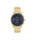 RELOJ LACOSTE BOSTON HOMBRE DORADO Y AZUL CRONOGRAFO - 2011381