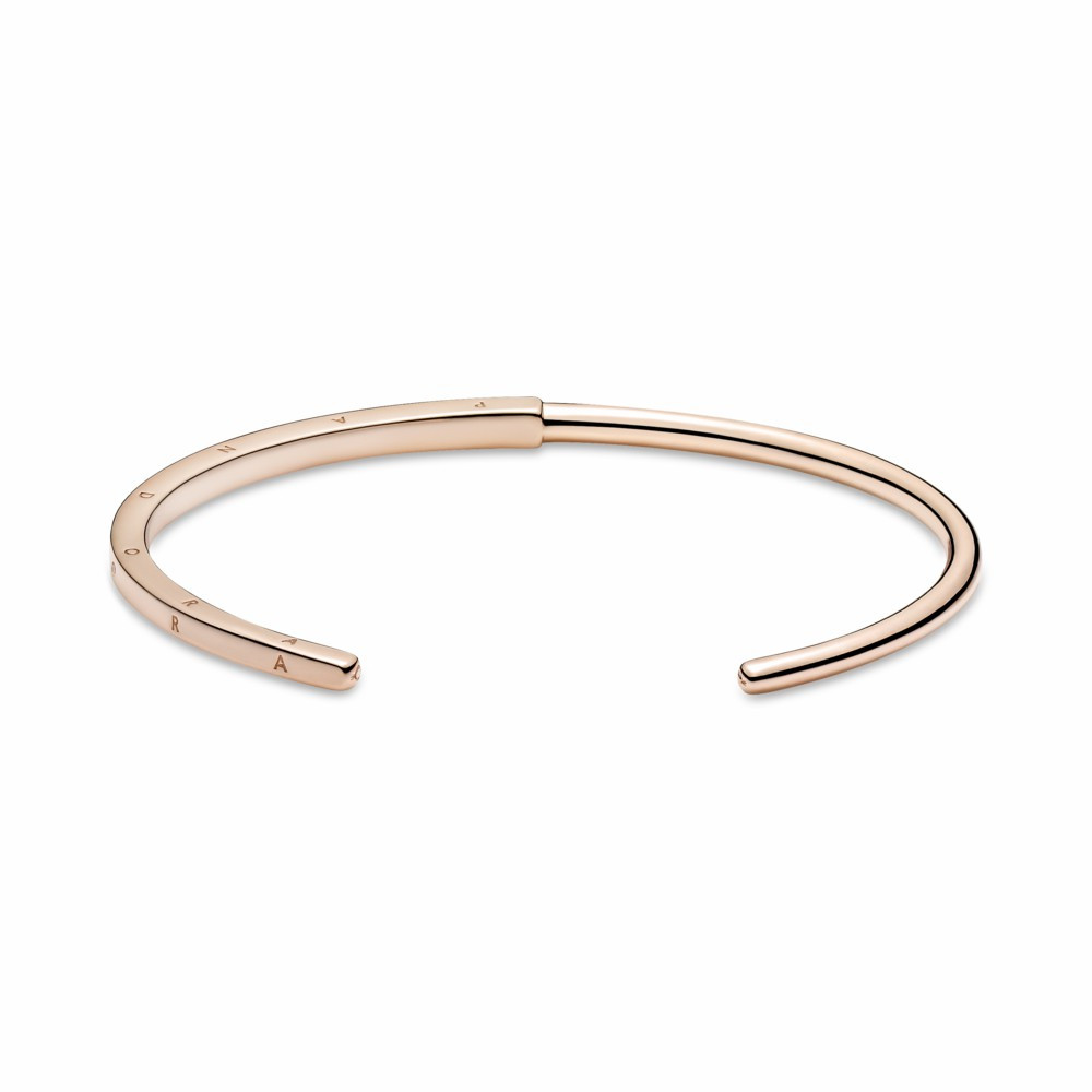 Pulsera Rígida Pandora Rose Signature I-D