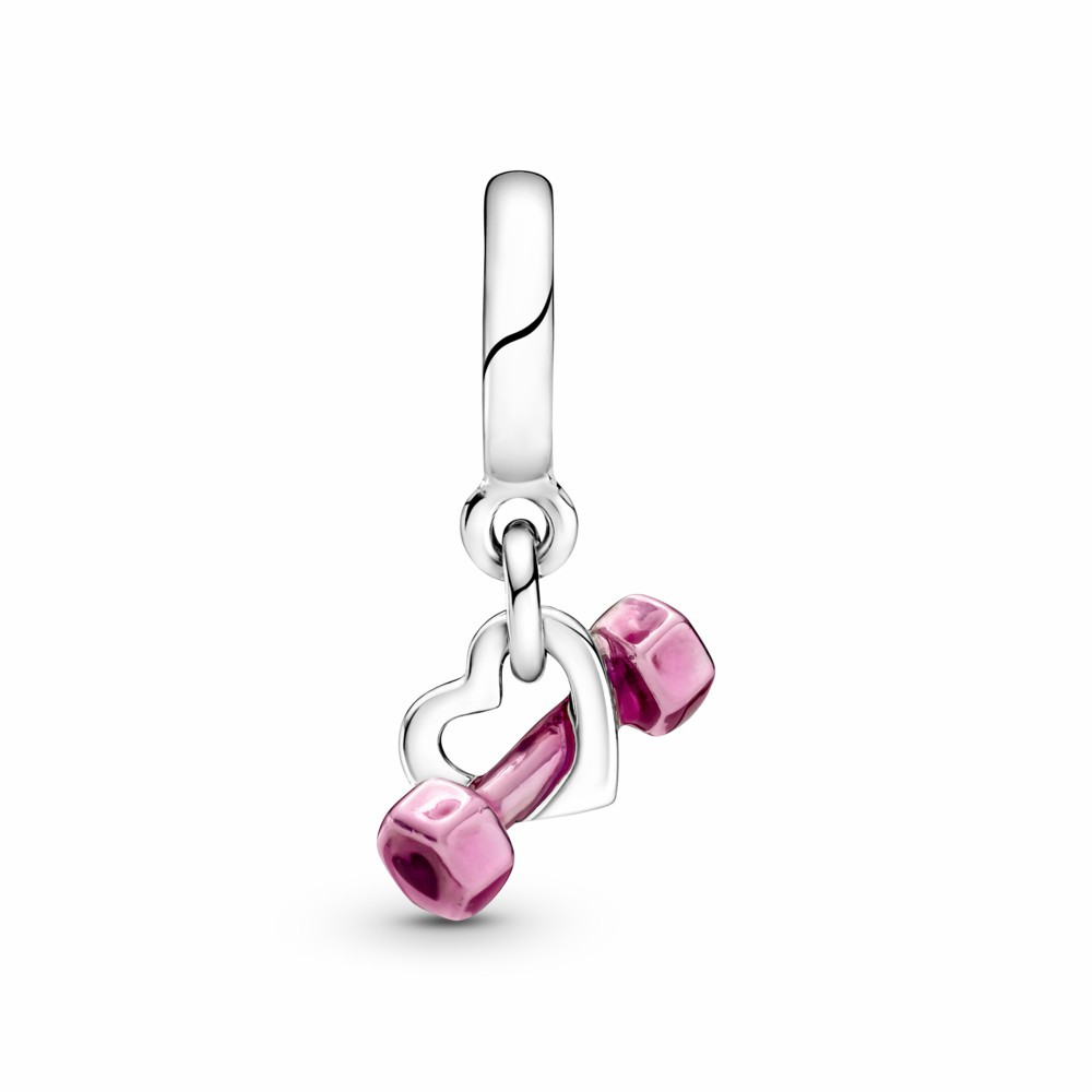 Charm Pandora Mancuerna & Corazón