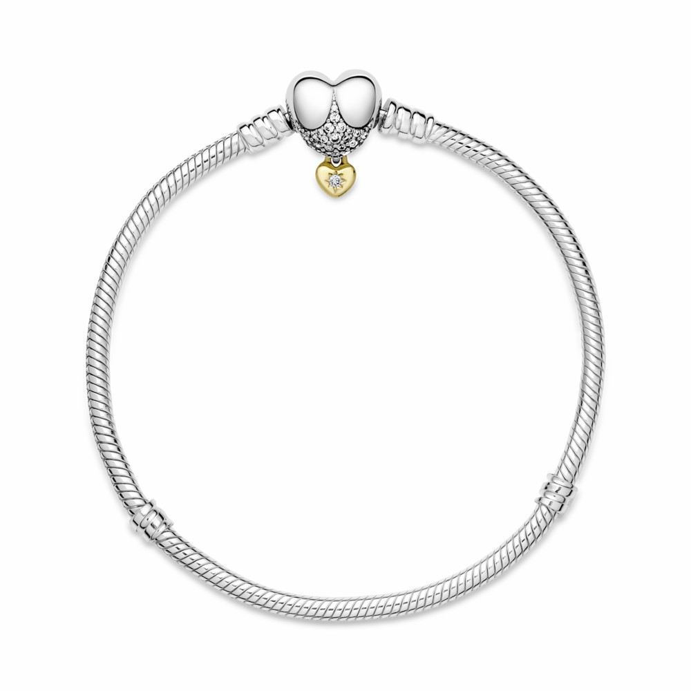 Pulsera Pandora Moments Cierre Corazón Disney