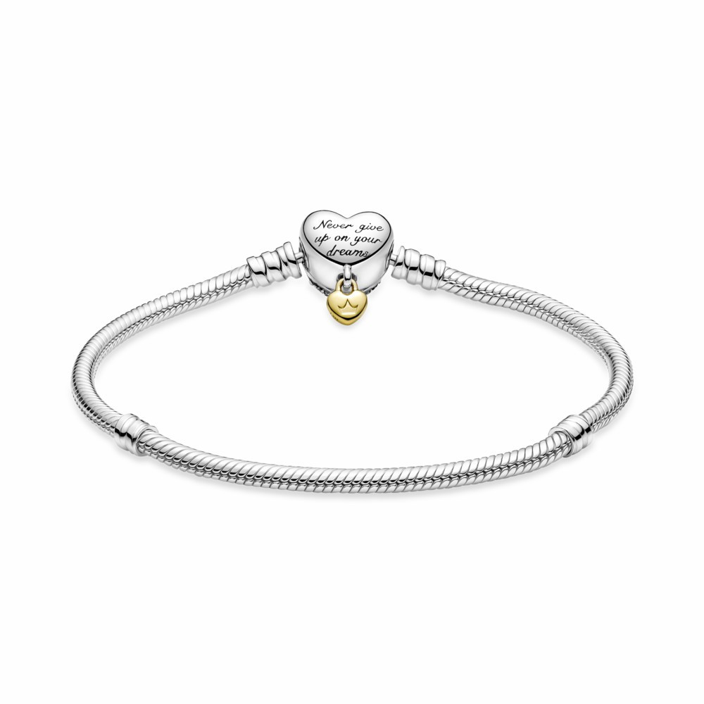 Pulsera Pandora Moments Cierre Corazón Disney