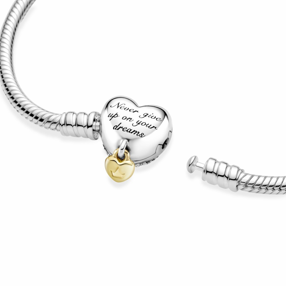 Pulsera Pandora Moments Cierre Corazón Disney