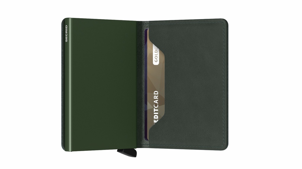 cartera secrid slimwallet original green