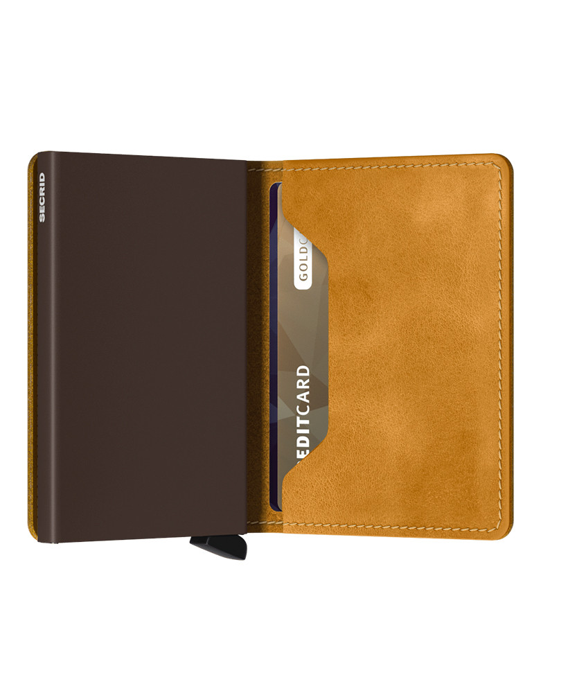 secrid slimwallet vintage ochre