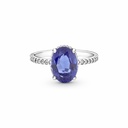 Anillo de compromiso Pandora Halo Brillante