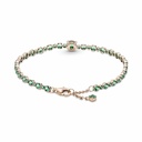 Pulsera Pandora oro rosa Pavé Brillante