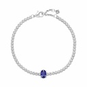 Pulsera Pandora de Pavé Brillante Dos Tonos