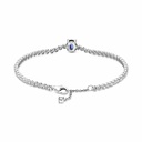 Pulsera Pandora de Pavé Brillante Dos Tonos