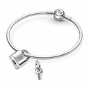 Charm Colgante Pandora Candado y Llave