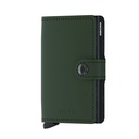 cartera secrid miniwallet matte green black