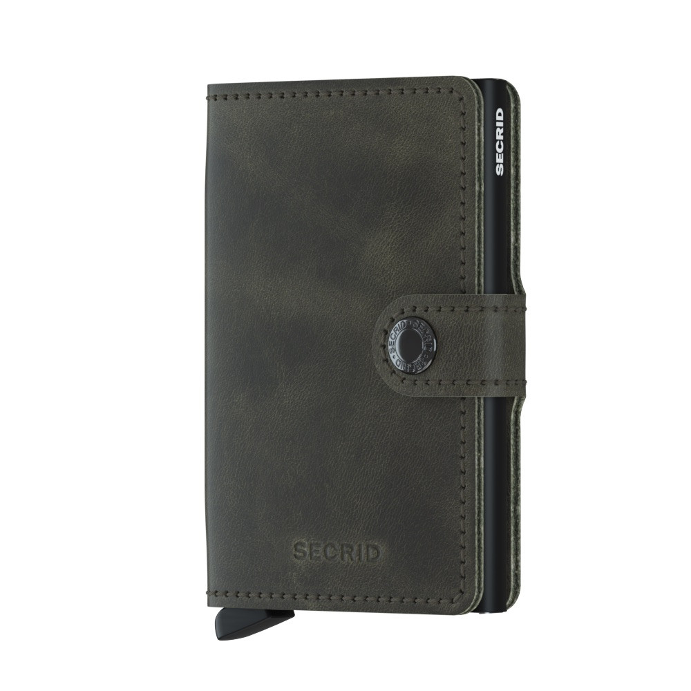 Cartera Secrid Miniwallet vintage olive