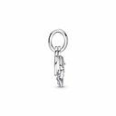 Charm Colgante Pandora Doble Mariposa Azul y Cita