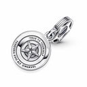 Charm Colgante Pandora Escudo Capitán América Los Vengadores de Marvel