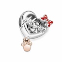Charm Pandora Corazón Mamá Minnie Mouse de Disney