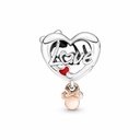 Charm Pandora Corazón Mamá Minnie Mouse de Disney
