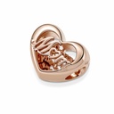 Charm Pandora Corazón Gracias Mamá Rose