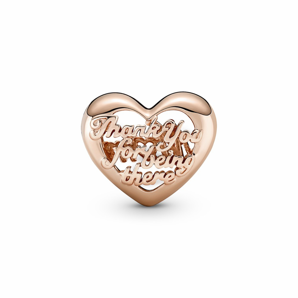 Charm Pandora Corazón Gracias Mamá Rose