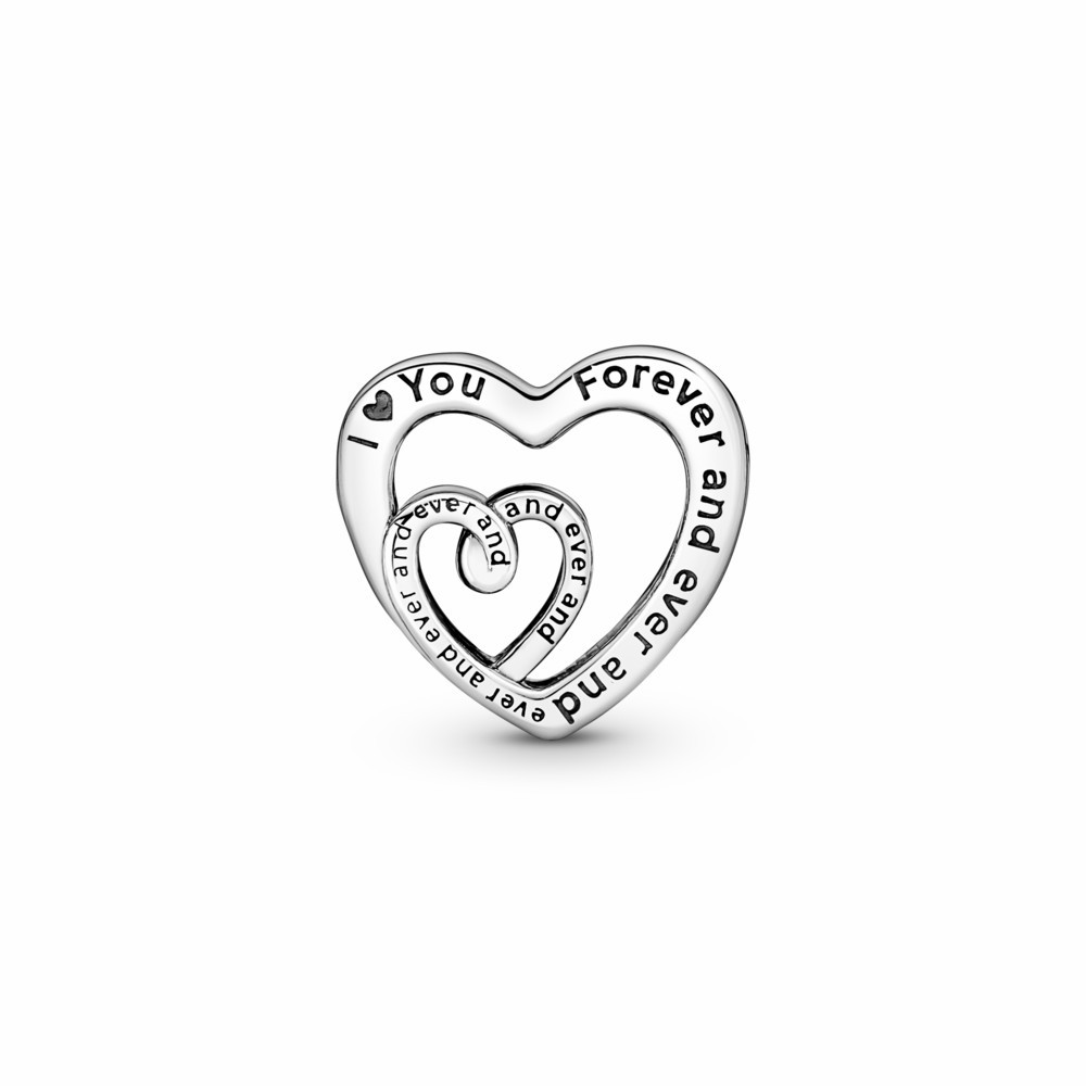Charm Pandora Corazones Infinitos Entrelazados Mamá