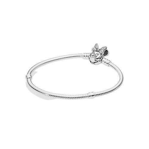 Pulsera Pandora Moments Retrato de Minnie Brillante