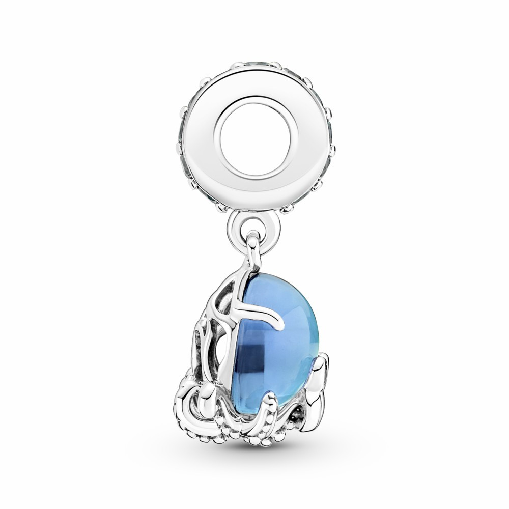 Charm colgante Pandora Pulpo Cristal Murano