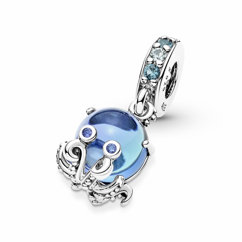 Charm colgante Pandora Pulpo Cristal Murano