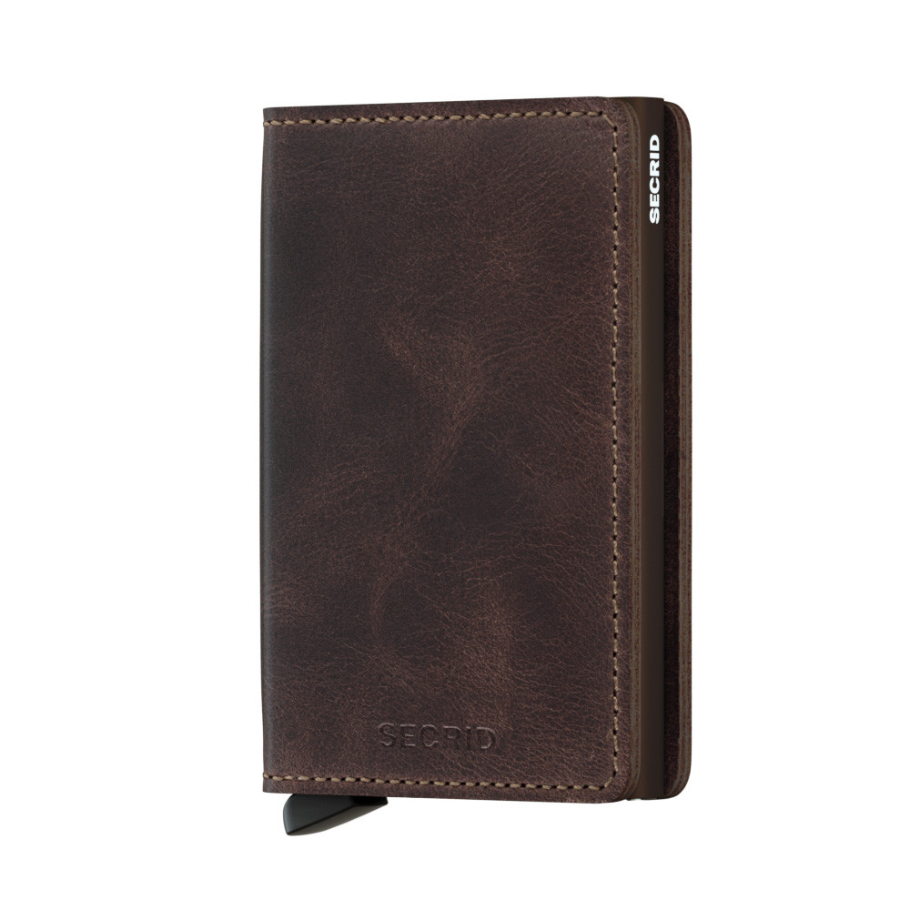 Tarjeta Secrid Slimwallet Vintage Chocolate