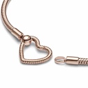 Pulsera Pandora Rose Cierre Corazón