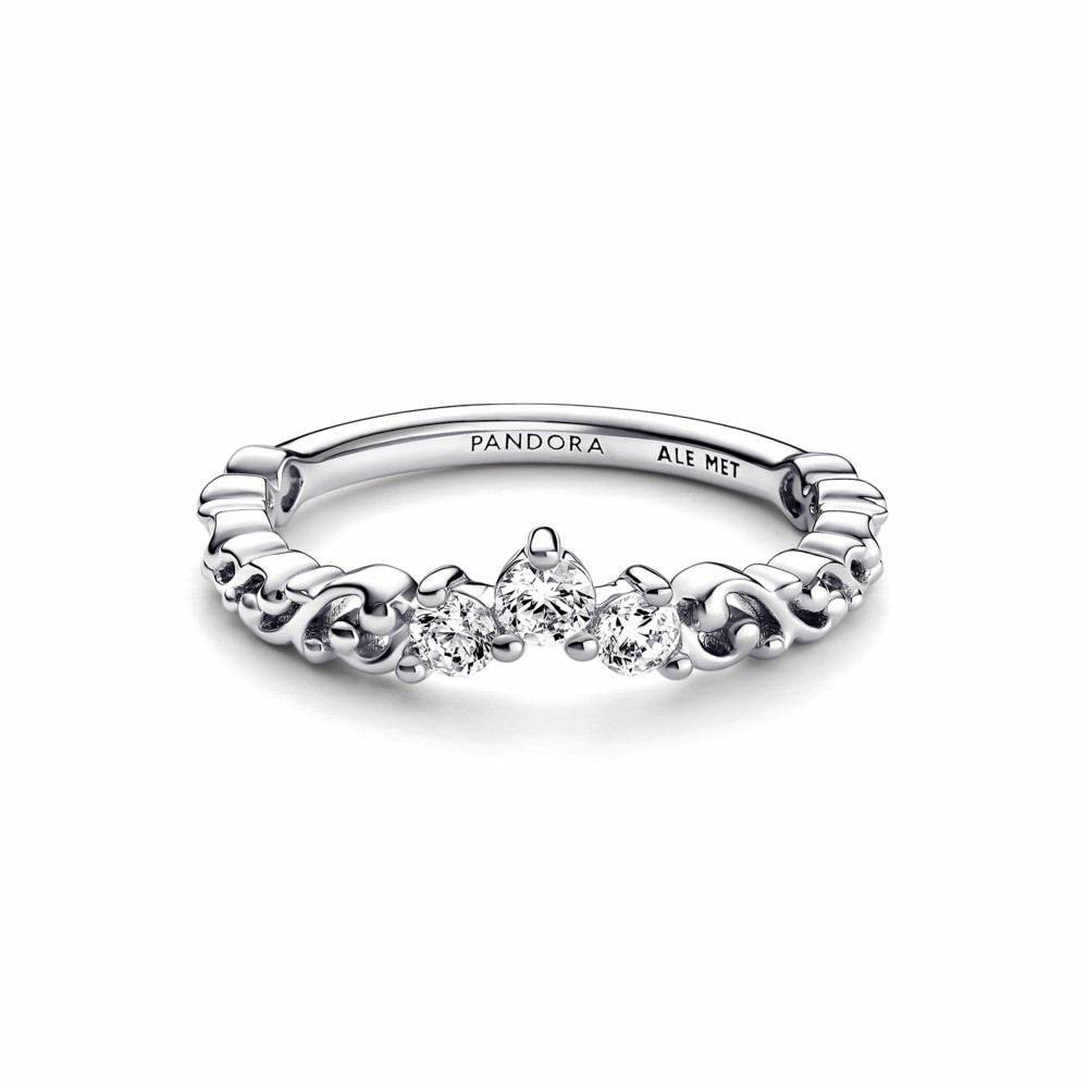 Anillo Pandora Tiara Real Remolino