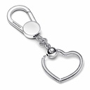 Colgante de Bolso Pandora en forma de Corazón Pequeño Plata