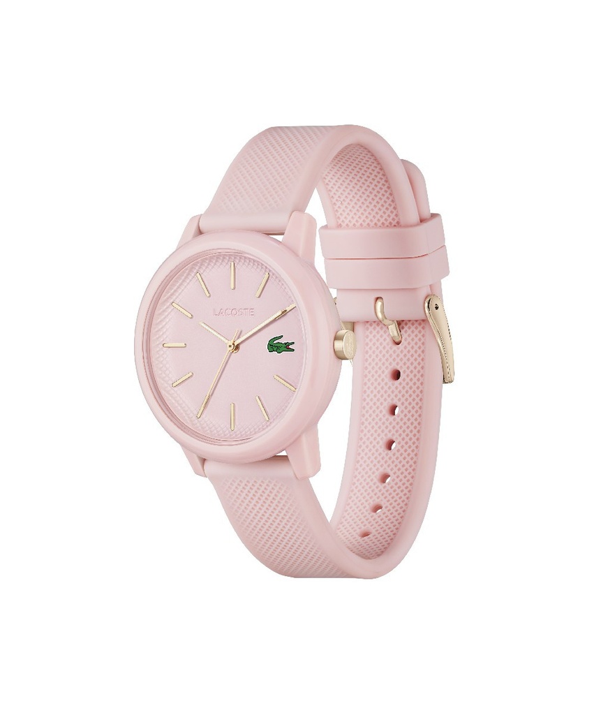 RELOJ MUJER LACOS 12.12 SILICONA ROSA