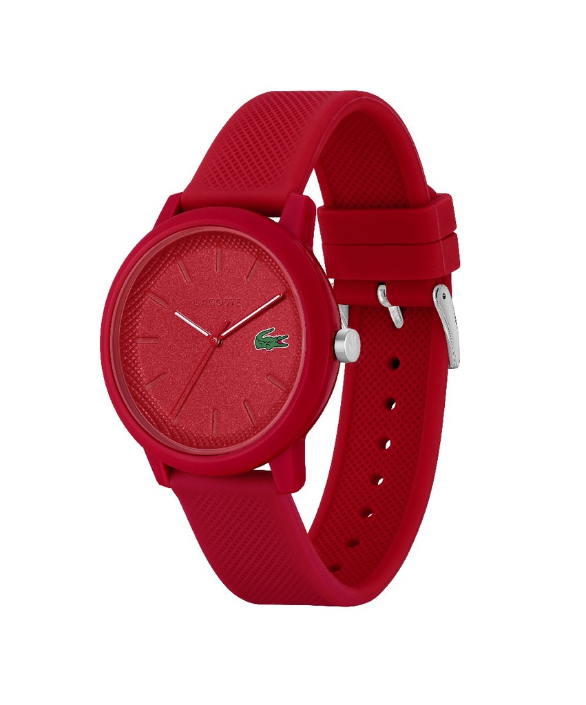 Reloj Lacoste 12.12 Unisex Silicona Roja