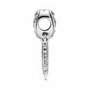 Charm Pandora Atrapasueños Corazón en filigranas y Plumas