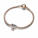 Charm Pandora Corazón Infinito Filigrana Dos Tonos