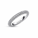 Anillo Pandora Fila de Circonitas en Pavé