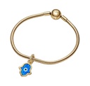 Charm colgante Pandora Hamsa Azul