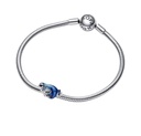 Charm Pandora Geco Azul Metálico