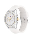 Reloj Tommy Hilfiger BROOKLYN Mujer Silicona blanca multifunción