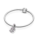 Charm Colgante Pandora Corazón Doble Madre e Hija