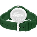 Reloj Lacoste 12.12 Unisex Silicona Verde analógico