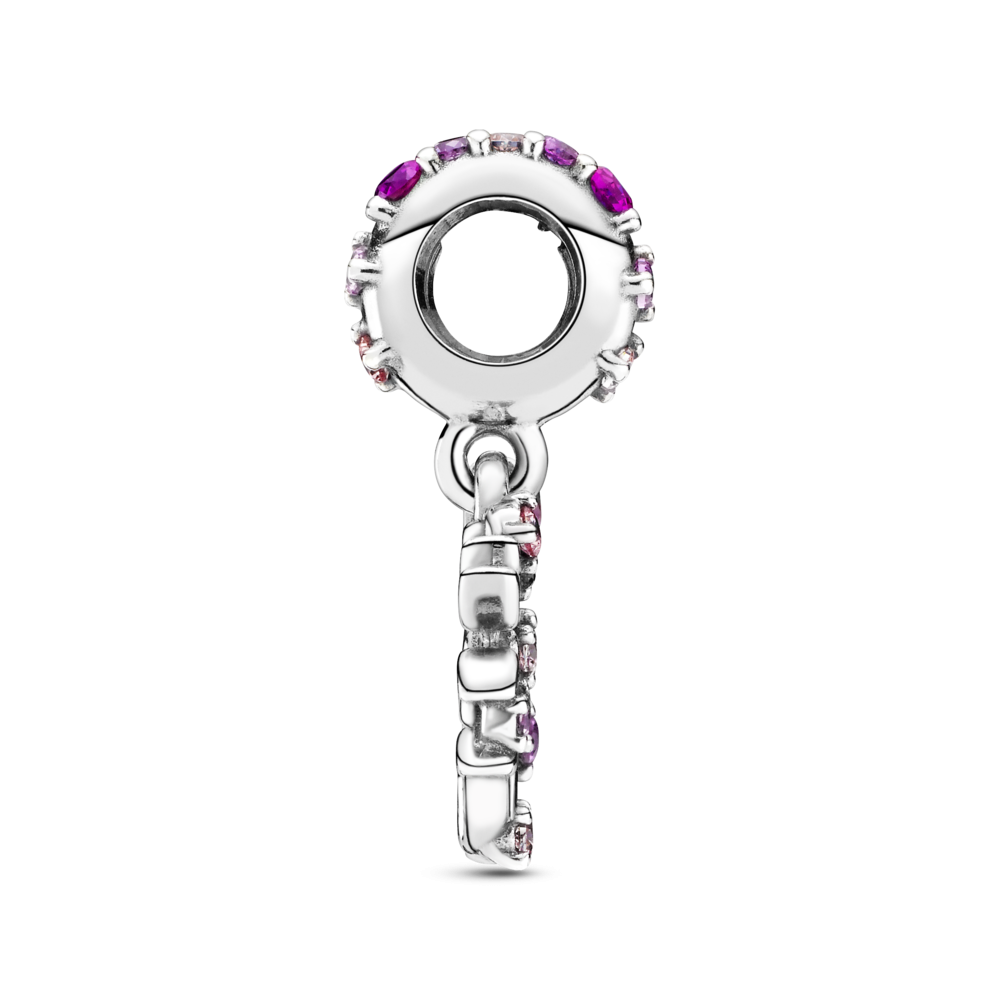 Charm Colgante Pandora Corazón Árbol de la Vida Rosa