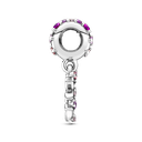 Charm Colgante Pandora Corazón Árbol de la Vida Rosa