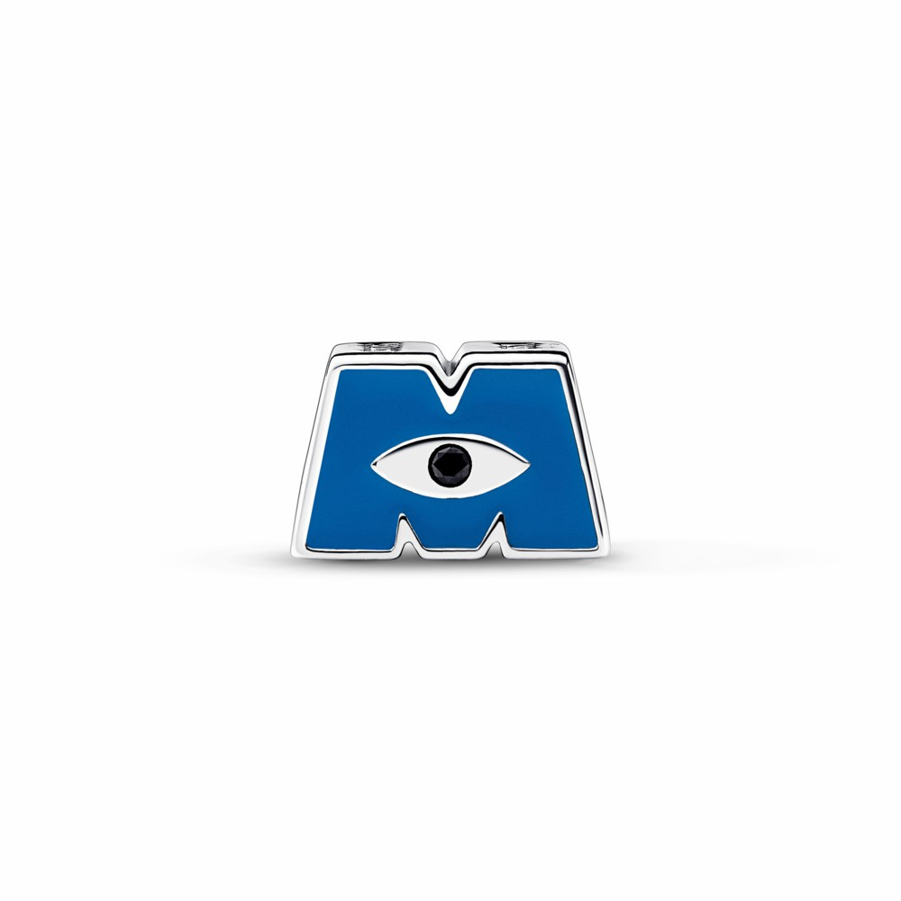 Charm Pandora Logotipo M de Monsters, Inc. de Disney Pixar