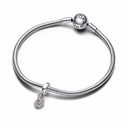 Charm colgante Pandora Infinito Brillante Rosa