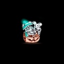 Charm Pandora Calabaza de Halloween de Mickey Mouse & Minnie Mouse de Disney